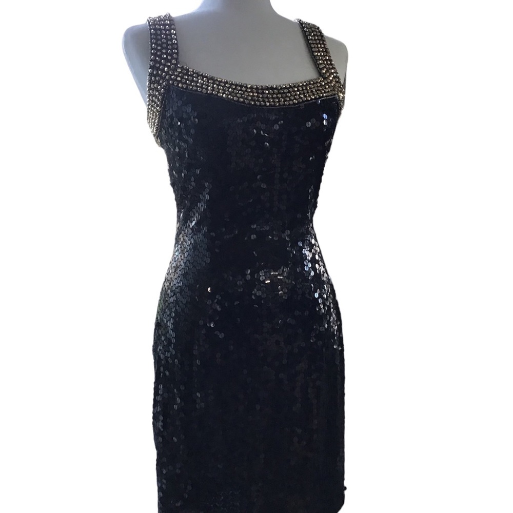Elegant Vintage 90s Mini Dress, Size 6